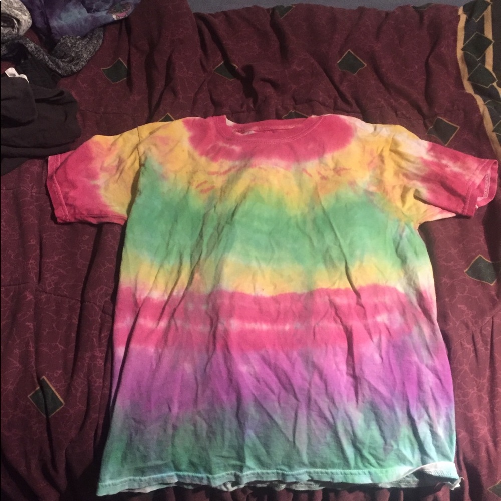 Tie dye shirts